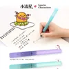 Pens Japan Platinum Meteor Fountain Pen Limited F Tip Clear Caligrafy Ink Pen with Box Kitty Kawaii Prezent Prezent