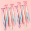 Pens 36Pcs/Set Creative Kawaii Cute Mermaid Pens for wedding Girl Gift Funny Back to School Gel Pen Cool Stationery Thing Stuff Item