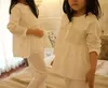 Clothing Sets Kid Girls Lolita Embroidered Turndown Collar Pajama Sets.Vintage Toddler Kids Pyjamas set Sleep Loungewear.Childrens 230627