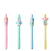 الأقلام 24 PCS/Lot Creative Gel Gel Pen Cute 0.38mm ink ink signature school school supply supply studentery wholesale