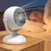 1pc, Ventilatore per la circolazione dell'aria Ventilatore da scrivania, Ventilatore elettrico per uso domestico USB, Raffreddatore d'aria portatile per uso domestico piccolo, Ufficio di regolazione dell'aria portatile, Ventola di raffreddamento a 3 velocità