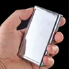 Latest Portable Steel Smoking Cigarette Cases Storage Box Exclusive Housing Dry Herb Tobacco Preroll Rolling Cigar Moistureproof Stash Case DHL