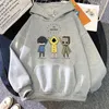 Herren Hoodies Little Nightmares Fleece Anime Ästhetische Manga Sweatshirts Grafik Männer/Frauen Kleidung Harajuku Tasche Streetwear Gedruckt