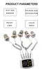 생체 전기 RF 난방 자오선 마사지 기계 EMS 바디 스크래핑 치료 기계 마사지 휴식 바디 뷰티 악기