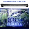 Aquarien mit 12 cm 5050 RGB LED Aquarium Light Fish Tank eintauchen Wasserblasen Sauerstofflampe EU US -Stecker 230627