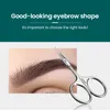 Makeup Scissors MRGREEN Eyebrow Curved Blade Cuticle Professional Stainless Steel Manicure Trimmer Hair Remover Tool 230627