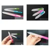 Nail Files High Quality Crystal Glass File Buffer Art For Manicure Uv Polish Tool Drop Delivery Health Beauty Salon Dhako