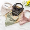 Bandanas 41 Style Bohemia Women Bandana Elastic Hair Band Scarf Floral Print Triangle Headscarf Head Wrap Hair Accessories Gifts Headwear x0628