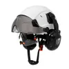 Taktik Kasklar CE İnşaat Güvenlik Kaskı Vizörlü Dahili Gözlüğü Mühendis İçin Kulaklıklar Baret ANSI Endüstriyel Çalışma Başlığı Baş KorumasıHKD230628