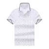 Roupas masculinas desinger polo camisa burbrery luxo clássico confortável algodão camisa de manga curta moda superior respirável preto branco rosa roupas masculinas tamanho m 3xl