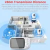 ASZHONGA Video Baby Monitor 2.4G Wireless 3.2 pollici LCD 2 Way Audio Talk Night Vision Sorveglianza Telecamera di sicurezza Babysitter L230619