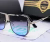 Högkvalitativ designer Topp Nya Dita Fashion Solglasögon 1227 Man Woman Casual Glasses Brand Sun Lenses Personlighetsugn med Box Case DT1227 54V9 2RYN