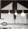 Lampes suspendues Moderne Lustre Pendente Hanglamp Corde Salon Chambre Restaurant Lumières Lampe Industrielle Luminaire