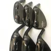 Klubbhuvuden Golfkilar Black Romaro Alcobaca Stream Wedges 50 52 54 56 58 60 Grad med stålaxel 230628