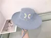 Designer C lettre chapeau de paille été seau chapeaux pour hommes femmes marque de luxe chapeau de soleil plage voyage casquette pêche en plein air haute qualité pare-soleil