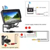 s Wireless 7 Inch Car Monitor Screen Rear View Camera for Truck Bus RV Camper Trailer Excavator Rearview Image 12V-24V Display L230619