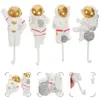 Other Home Garden Hook Wall Hooks Hanger Towel Astronaut Coat Door Mounted Kids Resin Adhesive Hat Rack Bathroom Free Cartoon Hanging Key Kitchen 230628