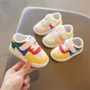 Outdoor sports baby shoes girl boy baby leather flat shoes children's sports shoes fashion casual baby soft soled shoes