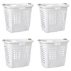 Storage Baskets Sterilite Ultra Easy Carry Plastic Laundry Hamper White Set of 4 dirty clothes basket folding laundry bag 230628