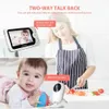 4,3 Zoll Wireless Video Baby Monitor Sitter tragbare Baby Nanny IR LED Nachtsicht Intercom Überwachung Sicherheit Kamera VB608 L230619