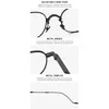 Monture de lunettes HEPIDEM alliage lunettes femmes coréenne marque Design hommes lunettes rondes en métal lunettes clair lunettes cadres 5022 230628