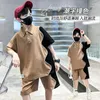 Clothing Sets 2023 Boys Summer T-shirt Short Sleeve Shorts Kids Boy Clothes Children Outfits Suit Teens 6 8 10 12 14 Year