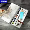 Ручки Jikun Crystal Glass Dip Pen Starry Sky Retro Vintage Callicraphy Peater Fountain Pens 5 Color