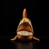 Stuffed Plush Animals 15cm Soft Anglerfish Stuffed Toys Real Life Sea Animals Goosefish Lanternfish Plush Toy Gifts For Kids J230628