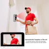 Système d'interphone vidéo Smart Home Wifi Doorphone avec vision nocturne IR utilisant le déverrouillage à distance du téléphone portable intelligent pour le contrôle d'accès à la maison