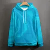 Mäns hoodies blå marmor casual man abstrakt tryck gata slitage hoodie vinter långärmad modern tryckt huvtröjor stor storlek