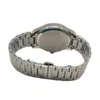 Męskie modne luksusowe zegarek na rękę miłośnicy pary styl klasyczne wzory pszczół zegarki 38 mm 28 mm srebrne zegarki projektantów