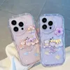 Coque Top Designer Love Bear iPhone 13 14 Pro Max 12 Mini 11 Xs XR X 8 7 Plus Coque arrière imprimée Coque de protection complète de luxe