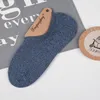 Herrensocken 5 Paare/los Low Cut Männer Einfarbig Schwarz Blau Grau Atmungsaktive Baumwolle Sport Männliche Kurze