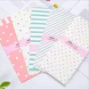 Envelopes 150pcs Gift Envelope Lovely pattern envelope blue stripes Child stationery wholesale random 19.5*9CM wholesale