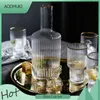 Glazen Koude Waterkoker Set Hittebestendig Hoge Borosilicaatglas Theepot Pitcher Een Pot en Vier Kopjes Thuis Grote Capaciteit Waterbeker L230620