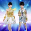 Scene Wear Children Modern Dancing Costume Boy Jazz Dancers Dance Costumes For Girls Kids Hip Hop 18