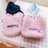 Dog Apparel Cute Lamb Wool Clothes For Small Coat Winter Warm Cozy Hoodie Chihuahua Shih Tzu Sweatshirt Puppy Cat Pets Clothing