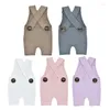 Set di abbigliamento D7YD Po Prop Ragazzi Ragazze Body Outfit Baby Shower Gift Pography Costume Shoot Outfits Infant Gentleman Suit