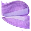 Faixa de cabelo Spa Sweat Hairband Head Wrap Toalha Envoltórios de cabelo Antiderrapante Esticável Lavável Para Esportes Feminino Maquiagem Lavagem Facial Xb1 Gota Deli Dhqhv