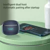 Tws Auriculares inalámbricos para juegos compatibles con Bluetooth Pantalla digital Control táctil Auriculares deportivos D58