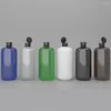Butelki do przechowywania 500 ml pusta klapka z plastikową butelką do napełniania pojemnika do żelu prysznicowego szampon płynny mydło do twarzy kosmetyka
