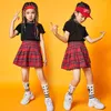 Stage Wear Tance Costumes Girls Street Practice Hiphop Cheerleader