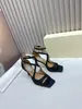 Luxury Designer Women Sandals Lace up Flash Diamond High Heel Sandals Summer Fashion Casual Sandals Size 35-41
