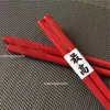 عيدان طعام حمراء إبداعية مع صندوق تخزين عازل للحرارة ومضاد للتجمد المنزلي El Non-Slip S Chopstick B Y