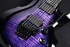 Custom E II FRX FM Reindeer Blue Purple Flame Maple TopЭлектрогитара Китай EMG Pickups 9V Battery Box