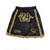 Outdoor Shorts Mamba 8 24 Elastic Drawstring Waistband Outdoor Sport Shorts Beach Pants Sewing Embroidery Black 230627