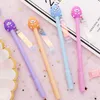 Stylos 40 PCS Creative Cartoon Mouton Gel Pen Stationnery Writing Writing Tool pour les fournitures de bureau scolaire Black Pen Stationery