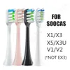 Toothbrush 35pcs Replacement Brush Head For Soocas X3 Oclean X Mijia T100 T300 T500 Electric Sonic Soocare Nozzles 230627