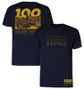 T-shirt da corsa estiva a maniche corte della squadra della nuova tuta da corsa F1 2023 con la stessa personalizzazione dell'acchiappafantasmi maschile.