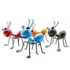 Decorative Objects Figurines Ant Decor Outdoor Garden Cute Insect Metal Ant Living Room Wall Art Sculptures Wall Hang Home Decors Modern Jewelry Ornament 230628